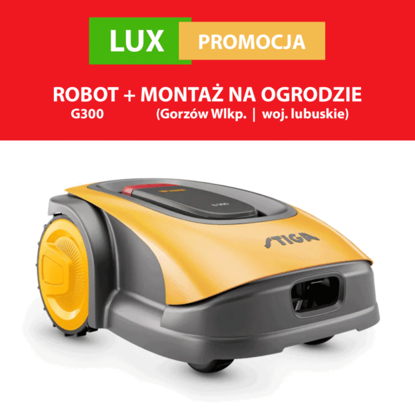 Stiga G300 robolux 2
