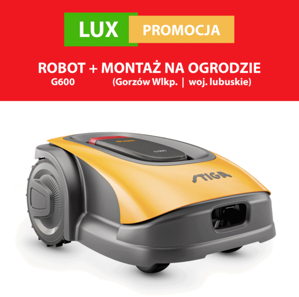 Stiga G600 robolux 2